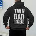 Twin Dad Shirt Men Dad Of Twins Fathers Day Men's Hoodie Back Print Twin Dad Shirt Men Dad Of Twins Fathers Day Men's Hoodie Back Print