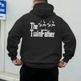 The TwinFather Father Of Twins Dad Fathers Day Men's Hoodie Back Print