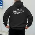 Vintage 73-87 Mini C10 Truck Slammed Graphic Dad Gag Father Men's Hoodie Back Print Vintage 73-87 Mini C10 Truck Slammed Graphic Dad Gag Father Men's Hoodie Back Print