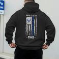 Vintage USA Flag Proud To Be An US Air Force Dad Men's Hoodie Back Print Vintage USA Flag Proud To Be An US Air Force Dad Men's Hoodie Back Print