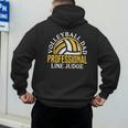 Volleyball Dad Professional Line Judge Volleyball Dad Men's Hoodie Back Print Volleyball Dad Professional Line Judge Volleyball Dad Men's Hoodie Back Print