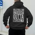 Volleyball Dad Straight Outta Money I T-Shirt Men's Hoodie Back Print Volleyball Dad Straight Outta Money I T-Shirt Men's Hoodie Back Print