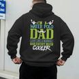 Water Polo Dad Water Sports Men Water Polo Player Men's Hoodie Back Print