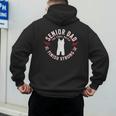 Wrestling Senior Dad The Final Match 2026 Men's Hoodie Back Print