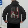 Wrestling US Flag Dad Wrestler Patriotic 4th Of July Men's Hoodie Back Print Wrestling US Flag Dad Wrestler Patriotic 4th Of July Men's Hoodie Back Print