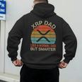 XRP Dad Crypto Merchandise Definition Men's Hoodie Back Print