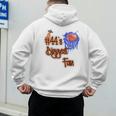44 Biggest Fan Of Basketball Player Number 44 Dad Mom Men's Hoodie Back Print