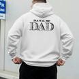 Bank Of Dad Closed Father's Day Men's Hoodie Back Print