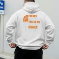 Basketball Not Yelling This Is My Basketball Coach Dad Men's Hoodie Back Print Basketball Not Yelling This Is My Basketball Coach Dad Men's Hoodie Back Print