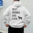 Best Berner Dad Ever Bernese Mountain Dog Lovers Dad Men Men's Hoodie Back Print