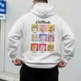 Cat Lover Cat Mom Cat Dad Crazy Cat Lady Cattitudes Men's Hoodie Back Print