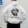 The Cavapoo Boss Mom Dad Dog Lover Men's Hoodie Back Print