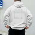 Colorblind Quote For a Colorblind Dad Men's Hoodie Back Print