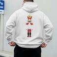 Cool Dad Nutcracker Christmas Family Matching Pajama Men's Hoodie Back Print