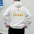 My Dad Is 90 90th Birthday 1935 90 Years Old Father Daddy Premium Tri-Blend Men's Hoodie Back Print