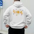 Dad Of The Birthday First Trip Around The Sun Bday Boy Men's Hoodie Back Print