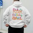 Dad Of The Birthday Ice Cream Family Matching Party Men's Hoodie Back Print
