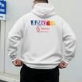 Dad Kid Matching Shake And Bake Bake Men's Hoodie Back Print