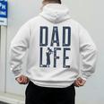 Dad Life Girl Dad Men's Hoodie Back Print