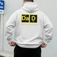 Dad Periodic Table Of Elements Men's Hoodie Back Print Dad Periodic Table Of Elements Men's Hoodie Back Print