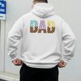 Dad Of The Sweet One Ice Cream 1st First Family Father's Day Men's Hoodie Back Print
