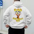 Disney Mickey & Friends Goofy Dad Of The Birthday Boy Men's Hoodie Back Print