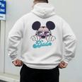 Disney Mickey And Friends Cool Mickey Summer Vibes Dad Logo Men's Hoodie Back Print