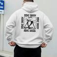 Disney The Nightmare Before Christmas Jack Bone Daddy Frame Men's Hoodie Back Print Disney The Nightmare Before Christmas Jack Bone Daddy Frame Men's Hoodie Back Print