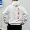 Distressed US American Flag Father Shirt Best Dad Ever Men's Hoodie Back Print Distressed US American Flag Father Shirt Best Dad Ever Men's Hoodie Back Print