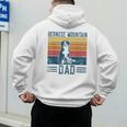 Dog Berner Dad Vintage Bernese Mountain Dad Men's Hoodie Back Print Dog Berner Dad Vintage Bernese Mountain Dad Men's Hoodie Back Print
