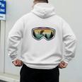 My Favorite Ski Buddies Call Me Dad For Ski Dad Men's Hoodie Back Print
