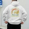 Fishing Father Day Tee Bruh Don't Be a Dumb Bass Dad Men's Hoodie Back Print