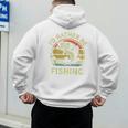 Fishing I'd Rather Be Fishing Bass Fish Dad Jokes Men's Hoodie Back Print Fishing I'd Rather Be Fishing Bass Fish Dad Jokes Men's Hoodie Back Print