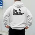 The Girl Father Dad Of Girls Daddy Daughter Men's Hoodie Back Print