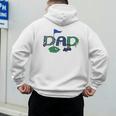 Golf Dad Hole In One Golf First Birthday Boy Party Men's Hoodie Back Print