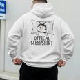 Husky Dog Pajama Husky Official Sleepshirt Mom Dad Kid Men's Hoodie Back Print