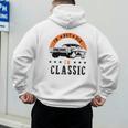 I'm Not Old I'm Classic Muscle Cars Retro Dad Vintage Car Men's Hoodie Back Print