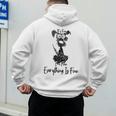 Its Fine Im Fine Everythings Fine Dog Mom Dad Lovers Men's Hoodie Back Print Its Fine Im Fine Everythings Fine Dog Mom Dad Lovers Men's Hoodie Back Print