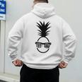 IVF DAD Pineapple Transfer Day Retrieval Day Infertility Men's Hoodie Back Print IVF DAD Pineapple Transfer Day Retrieval Day Infertility Men's Hoodie Back Print