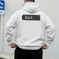Just A Regular Dad Trying Not To Raise Liberals On Back Men's Hoodie Back Print