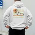 Life Better Aussiedoodle Vintage Dog Mom Dad Men's Hoodie Back Print