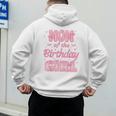 Mom And Dad Of The Birthday Girl Coquette Family Matching Men's Hoodie Back Print Mom And Dad Of The Birthday Girl Coquette Family Matching Men's Hoodie Back Print