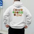 Official Cookie Dad Scout For Girls Cookie Dealer Men's Hoodie Back Print