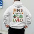 One Happy Dad Camper 1st Birthday Boy Camping Bear Men's Hoodie Back Print One Happy Dad Camper 1st Birthday Boy Camping Bear Men's Hoodie Back Print