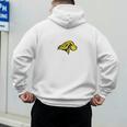 Pace University Setters Arched Dad Men's Hoodie Back Print