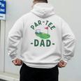The Par Tee Dad Hole In One Golf Parents Matching Family Men's Hoodie Back Print