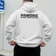 PAWDRE Maine Coon Cat Dad Feline Father Cat Dad Men's Hoodie Back Print