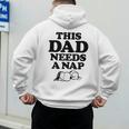 Peanuts This Dad Needs A Nap Men's Hoodie Back Print Peanuts This Dad Needs A Nap Men's Hoodie Back Print