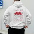 Pirate Dad Skull And Crossbones Tampa Gasparilla Captain Men's Hoodie Back Print