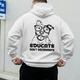 Pit Bull LoverShirt Pitbull Mom Rescue Dog Dad Puppy Men's Hoodie Back Print